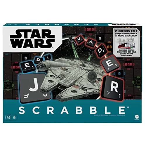 Mattel Games Scrabble Star Wars Brettspiel für Kinder ab 10... - Toys & Games en promo à 8.82€