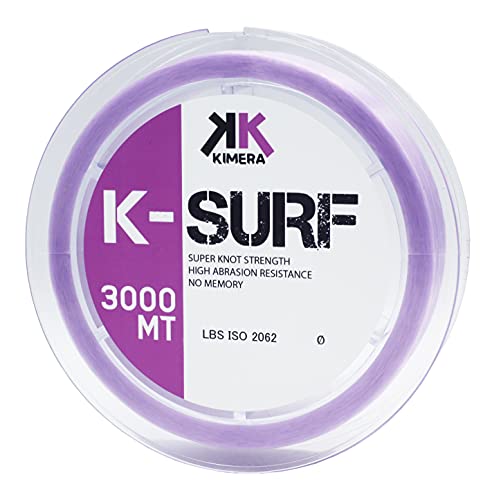 KIMERA Mt 3000, K-surf Angelschnur, Hellviolett, 0.25 - Sports & Fitness Amazon Allemagne à 6.90€