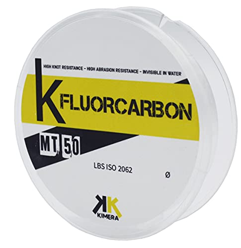 KIMERA MT 50, K-fluorocarbon Fil de pêche Mixte, Cristal... - Auto & Motorcycle Amazon France à 8.37€