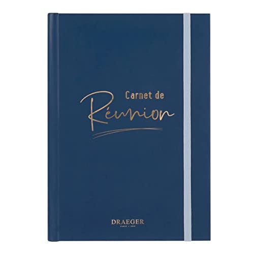 DRAEGER PARIS 1886 - Carnet de Réunion A5 Bleu Nuit 192... en promo à 9,99€ (-41%) sur Amazon FR