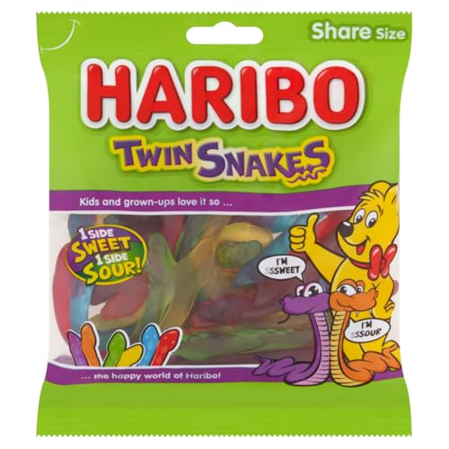 HARIBO Twin Snakes 175g - Épicerie Amazon Royaume-Uni à 1.35€