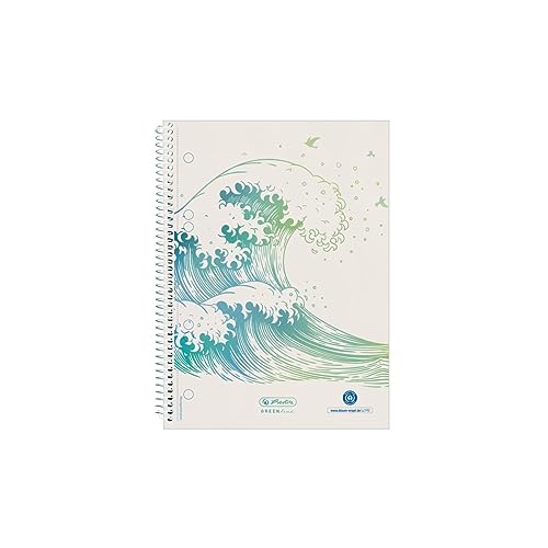 Herlitz Brulion en spirale, A5, 70 feuilles à carreaux... en promo à 5,38€ (-35%) sur Amazon FR