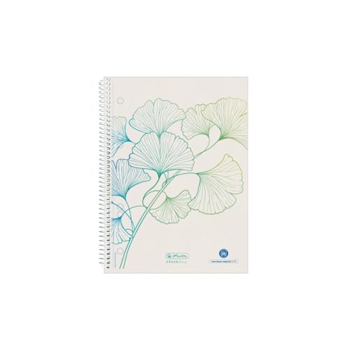 herlitz Greenline 50033508 Ginkgo Bloc à spirales 70... - Maison & Cuisine Amazon France à 5.87€