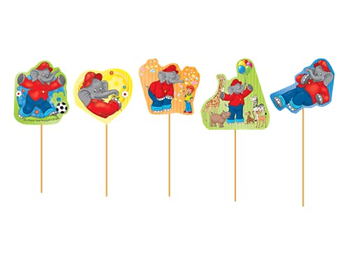 10 Muffinpicker * BENJAMIN BLÜMCHEN * als Deko für... - Jouets & Jeux en promo à 1.99€