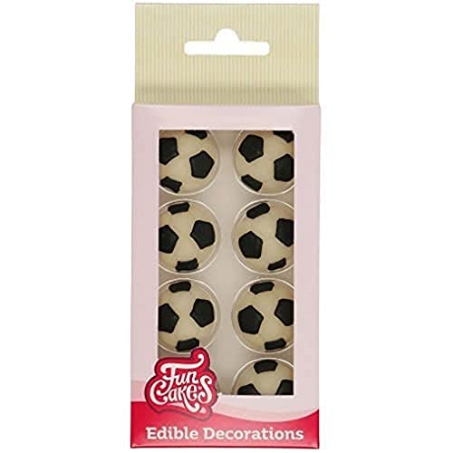 FunCakes Sugar Paste Decorations Fußball Set/8 - Nouvelle promo Amazon à 3.90€