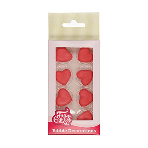 FunCakes Sugar Decorations Heart Red: Ready to Use for Cake... - High-Tech & Électronique Amazon Royaume-Uni à 1.60€