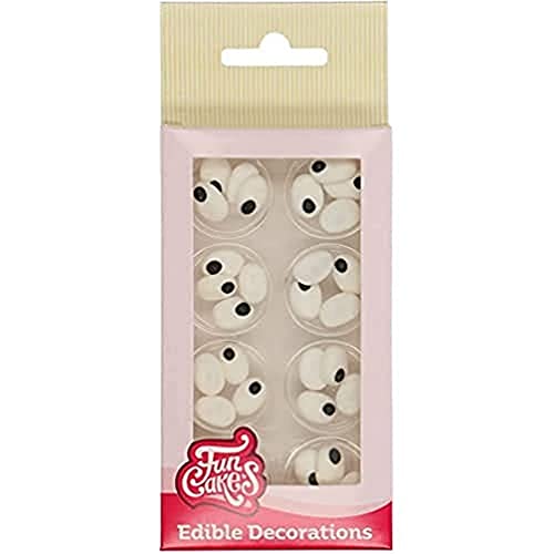 FunCakes Sugar Decorations Eyes Oval: Ready to Use for Cake... - High-Tech & Électronique Amazon Royaume-Uni à 2.21€