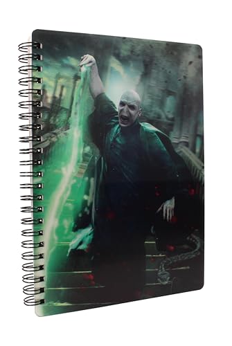 SD toys Harry Potter - Cuaderno efecto 3D voldemort póster - Maison & Cuisine en promo à 5.73€