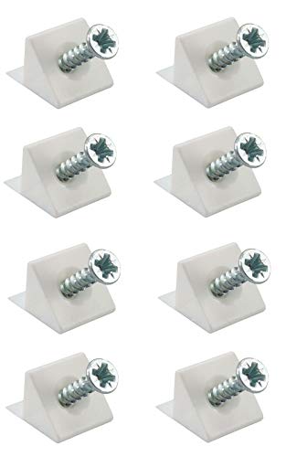 cyclingcolors 8x taquet de renfort plastique blanc à vis... - Sports & Fitness Amazon France à 2.95€