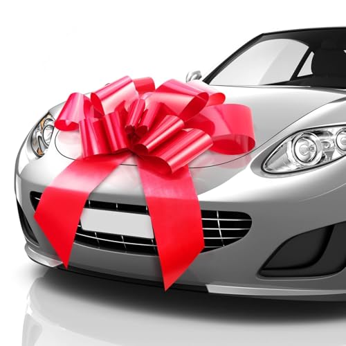 Mata1 - Huge Car Bow - Red, 30 inch / 76 cm - Big Gift... - Sports & Fitness Amazon Royaume-Uni à 12.99€