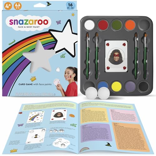 Snazaroo Family Face Paint Card Game - Jouets & Jeux Amazon Royaume-Uni à 5.27€