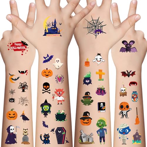 Lot de 360 tatouages d'Halloween pour enfants - Faux... - Jouets & Jeux Amazon France à 7.00€