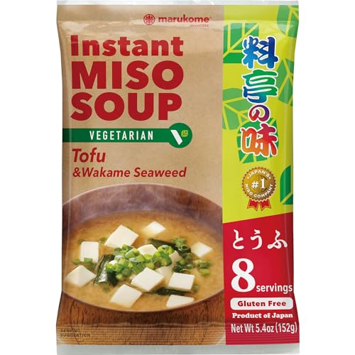 Marukome Instant Miso Soup with Tofu and Wakame Seaweed... - Amazon Royaume-Uni à 2.39€