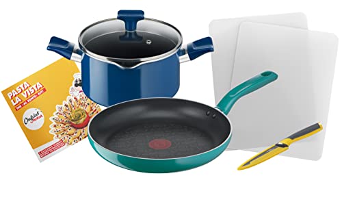 Tefal Chefclub by Tefal Set de cuisine Pasta la vista Poêle... - Home & Kitchen Amazon France à 66.26€