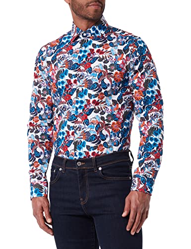Seidensticker Camicia da Uomo, Colore: Rosso, 42 - Mode & Vêtements Amazon Italie à 12.84€