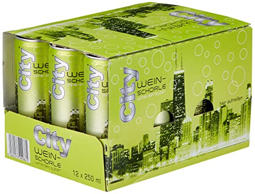 City Weinschorle Weiß (12 x 0.25l) - High-Tech & Électronique en promo à 8.99€