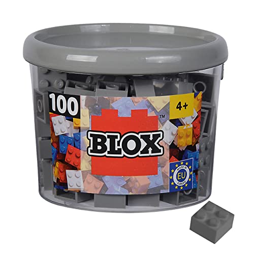 Simba Blox Lot de 100 Blocs de Construction Gris pour... - Jouets & Jeux Amazon France à 12.02€