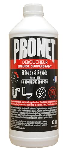 PRONET - Déboucheur Canalisations Liquide Surpuissant... - Sports & Fitness Amazon France à 7.29€