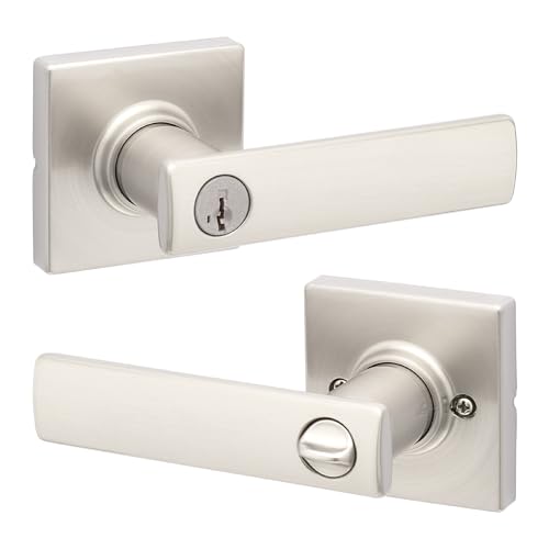 Kwikset 94050-652 Lever, Satin Nickel - Amazon Italy à 16.90€