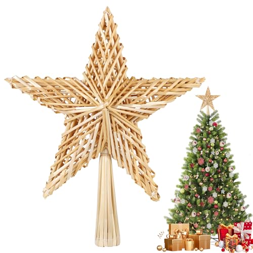 SALCAR Etoile Sapin de Noël en Paille Naturelle, 25cm... - Auto & Motorcycle Amazon France à 8.42€
