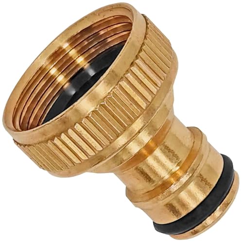 Anschluss Stück 1/2" Rohr Zoll Innengewinde IG aus Messing... - Jardin & Extérieur en promo à 1.97€