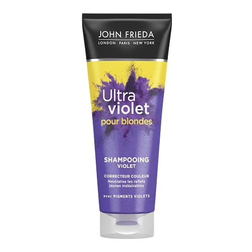 JOHN FRIEDA Ultra Violet pour Blond Shampooing Violet 250ml en promo à 4,19€ (-30%) sur Amazon FR