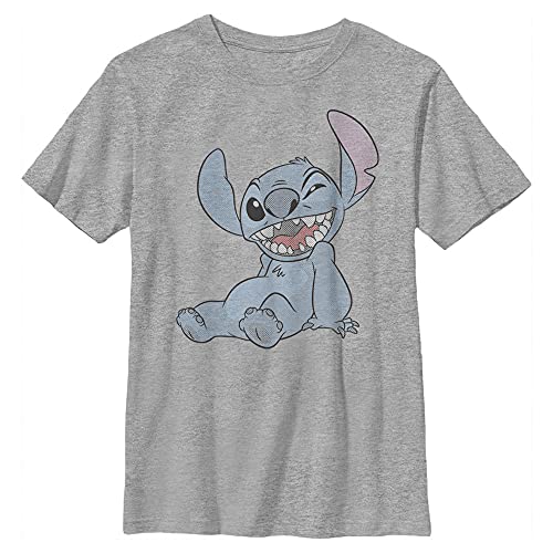 Disney Lilo & Stitch - Halftone Stitch YTH Crew neck... - Mode & Vêtements en promo à 6.26€
