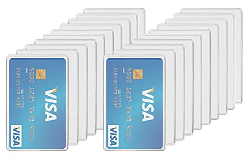 Funda protectora impermeable para tarjeta de crédito y... - Fournitures Bureau Amazon Espagne à 13.86€