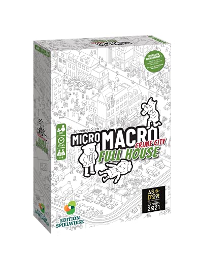 Spielwiese Micro Macro - Full House - Gesellschaftsspiel... - Jouets & Jeux Amazon Allemagne à 8.63€