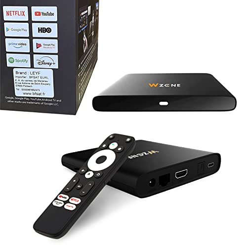 Leyf 4K Android TV Box Original Licensed by Google LLC and... - High-Tech & Électronique Amazon Espagne à 55.09€