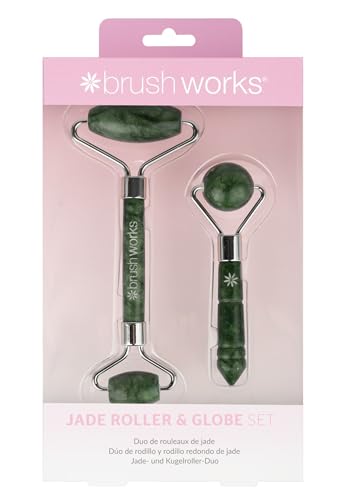 Brushworks Jade Roller & Globe Set - Beauté & Parfums Amazon France à 10.05€