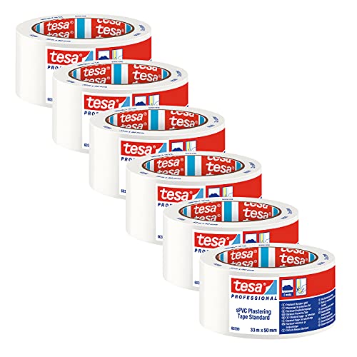 tesa Cinta de PVC estándar 60399 para trabajos de yeso y... - Amazon Espagne à 24.87€