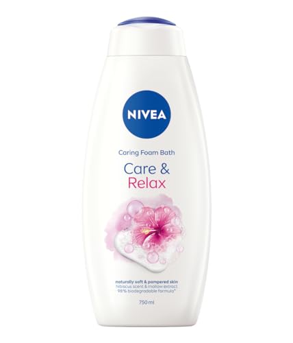 NIVEA Care&Relax 2-en-1 Gel douche et gel de bain 750 ml - Beauté & Parfums Amazon France à 4.49€