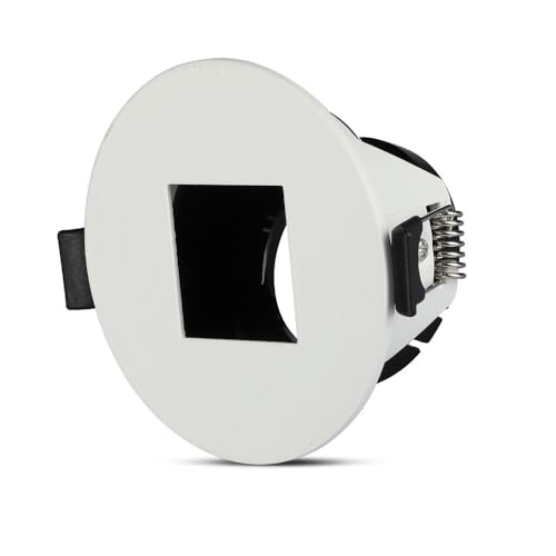 Support LED encastrable GU10 avec section carrée Blanc avec... en promo à 4,42€ (-73%) sur Amazon FR