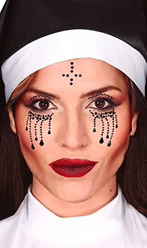 FIESTAS GUIRCA | Joyas Faciales Adhesivas Monja para... - Beauté & Parfums Amazon Espagne à 1.49€