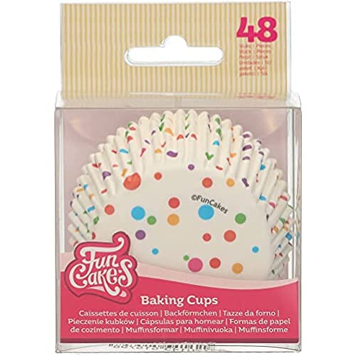 FunCakes Baking Cups Konfetti: Perfekt für Party-Cupcakes... - Maison & Cuisine Amazon Allemagne à 2.50€