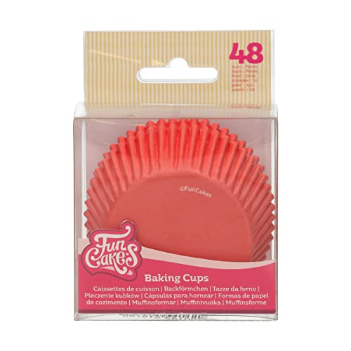FunCakes Baking Cups Rot: Perfekt für alle Cupcakes... - Maison & Cuisine Amazon Allemagne à 2.50€