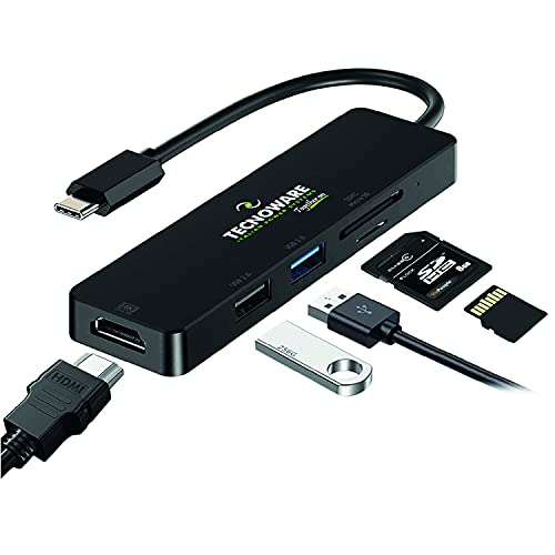 Tecnoware Power Systems - USB Type-C 5 in 1 Adapter 4K HDMI... - High-Tech & Électronique en promo à 5.13€