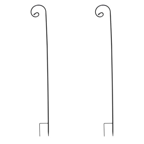 Happyyami 2Pcs Iron Shepherds Garden Hooks for Hanging... - Jardin & Extérieur Amazon Royaume-Uni à 6.45€