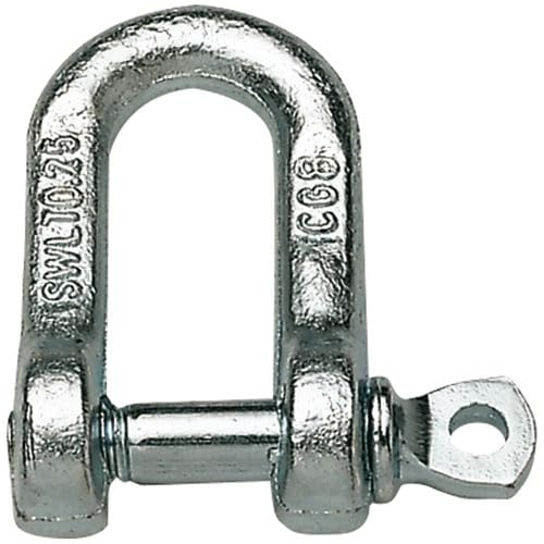 CHAPUIS Manille Droite Acier zingué larg.21mm axe 9mm uc1 - Bricolage & Outils Amazon France à 1.55€