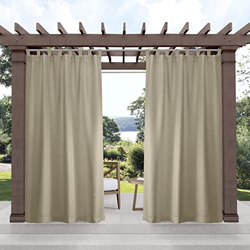 Exclusive Home Cabana - Panel de Cortina sólido con Velcro... - Maison & Cuisine Amazon Espagne à 16.20€