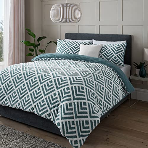 Sleepdown Geo Jacquard Fleece Thermal Warm Cosy Super Soft... - Maison & Cuisine Amazon Royaume-Uni à 28.73€