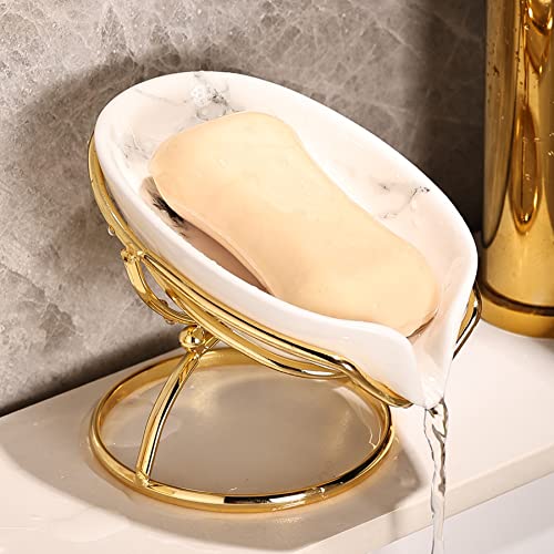 Dobbyby Keramik-Seifenschale mit Abfluss, Seifenhalter... - Maison & Cuisine Amazon Allemagne à 13.77€