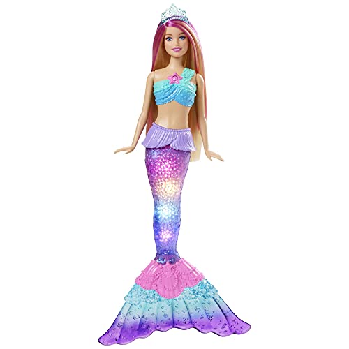 Barbie Dreamtopia Malibú Sirena Luces Mágicas de Colores... - Jouets & Jeux Amazon Espagne à 18.59€
