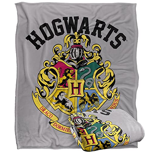 HARRY POTTER Hogwarts Crest 3 Officially Licensed Silky... - Home & Kitchen Amazon UK à 15.34€