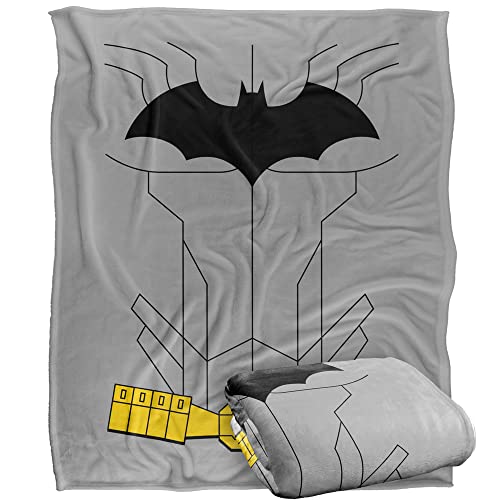 BATMAN New Uniform Coperta super morbida al tatto setoso –... - Deal du jour à 12.40€