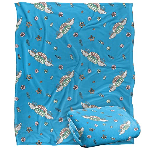 FRIENDS Perk Pattern Officially Licensed Silky Touch Super... - Maison & Cuisine Amazon Royaume-Uni à 11.13€