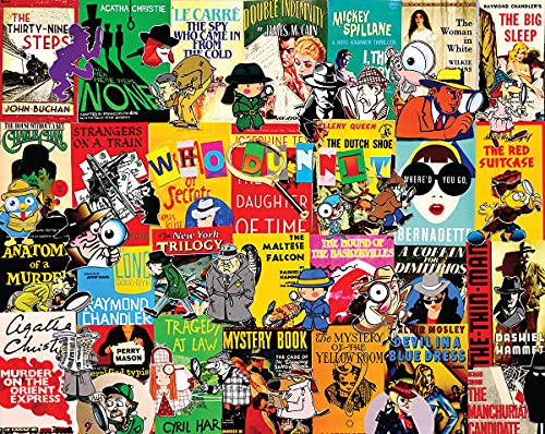 White Mountain Puzzles Mystery Books - Puzzle da 1000 pezzi - Jouets & Jeux Amazon Italie à 50.80€