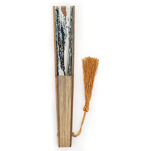cigemay Abanico Plegable, Estilo japonés Retro Ukiyo-E Surf... - Loisirs Créatifs Amazon Espagne à 2.20€