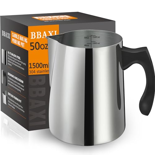 Jarra para hacer velas, 1500 ml/55 onzas, jarra para hacer... - Maison & Cuisine Amazon Espagne à 71.16€